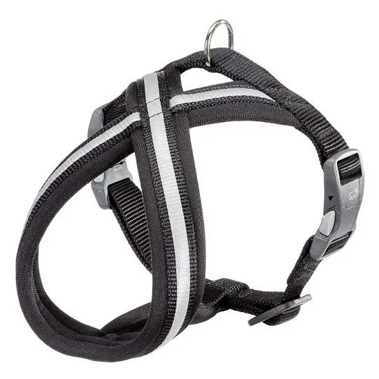 Снимка на Ferplast - Daytona Cross S/Medium - Нагръдник с мека подплата за кучета с гръдна обиколка 54 до 70 см.- черен