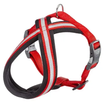 Показвай детайлите за Ferplast - Daytona Cross S/Medium - Нагръдник с мека подплата за кучета с гръдна обиколка 54 до 70 см.- червен 1 - MyPetShop.bg Снимка на Ferplast - Daytona Cross S/Medium - Нагръдник с мека подплата за кучета с гръдна обиколка 54 до 70 см.- червен 1