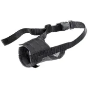 Снимка на Ferplast - Muzzle Net Medium - Регулируем намордник за кучета, A: 35÷55 см- B: 13÷24 cм - C: 10,5 см. - черен 1