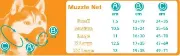 Снимка на Ferplast - Muzzle Net XXL - Регулируем намордник за кучета, A: 49÷71 см - B: 19÷35 см - C: 13см. - черен 2