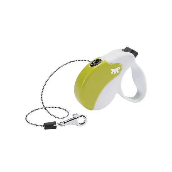 Снимка на Ferplast - Amigo Мedium Cord - Автоматичен повод за кучета - въже - 5 м./ до 25 кг.- зелен