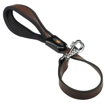 Показвай детайлите за Ferplast Giotto - Елегантен повод за кучета с мека ергономична дръжка, 60 см/25мм. - кафяв 1 - MyPetShop.bg Снимка на Ferplast Giotto - Елегантен повод за кучета с мека ергономична дръжка, 60 см/25мм. - кафяв 1