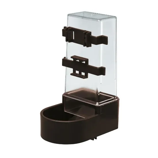 Снимка на Ferplast Feeder FPI - Хранилка за птици, подходяща и за вода,11,6 x 13,7 x h 21,2 см. - кафява