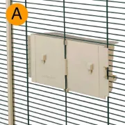 Снимка на Ferplast Brava 6 - Хранилка за птици без нужда от откачане, 28,5 x 10 x h 13 см. 3