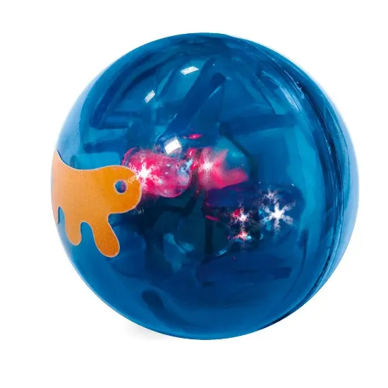 Снимка на Ferplast Balls - Забавна котешка играчка - две мигащи топки с LED светлина, 4 см.
