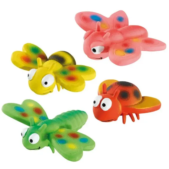 Снимка на Ferplast Insects - Забавна кучешка играчка - насекоми със звуков ефект, 8 x 11,5 x h 3 см. 1 брой