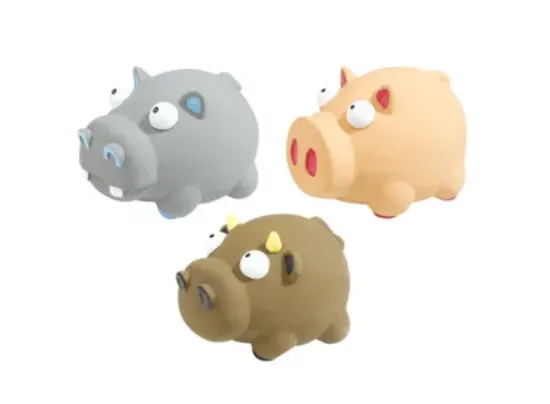 Снимка на Ferplast Pigs - Гумена играчка за кучета - прасенце, 11,5 x 8 x h 8,5 см. 1 брой