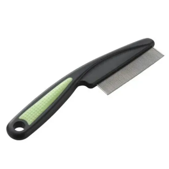 Снимка на Ferplast - Cat anti-flea comb - Метален гребен за котки, помага за отстраняване на бълхи 15 / 1 / 4 см.