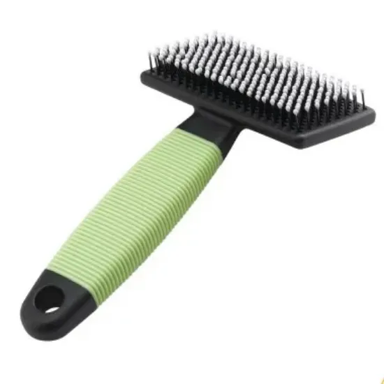 Снимка на Ferplast - Cat slicker brush with plastic teeth - четка за финно разресване с пластмасови връхчета, 14,5 / 6,8 / 3,5 см.