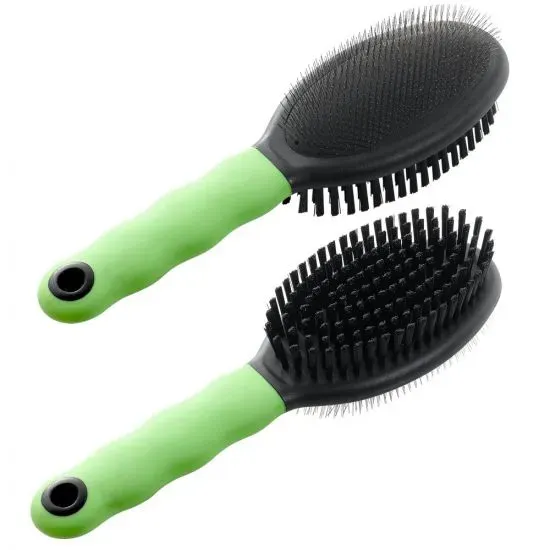 Снимка на Ferplast - Cat carder and brush - Двустранна четка за финно разресване за котки 23 / 6,7 / 5,2 см.