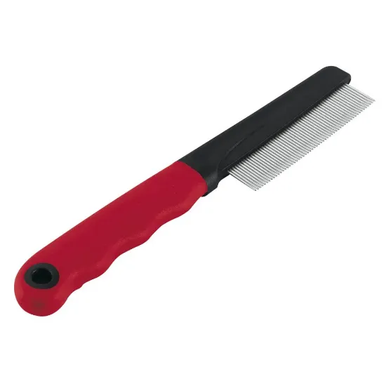 Снимка на Ferplast Dog & Cats Comb - Гребен за кучета и котки със средно и дълъг косъм, 20 x 1,6 x h 3,5 см.