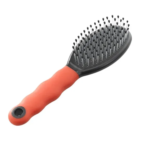 Снимка на Ferplast Dog and cat brush S - Четка за кучета и котки с пластмасови зъбци, 19,5 x 5,4 x h 3,1 см.