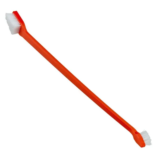 Снимка на Ferplast Dog and cat double sided toothbrush - Четка за зъби с два различни размера за кучета и котки, 2,3 x 19 x h 1,5 см.