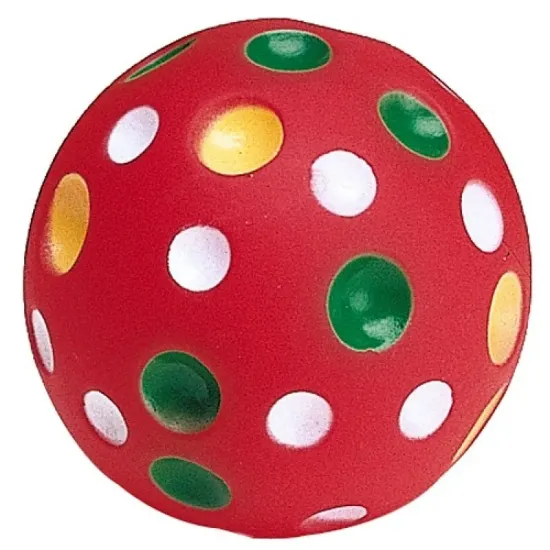 Снимка на Ferplast - Cheese Ball - Гумена свиреща топка за кучета, 8 см.