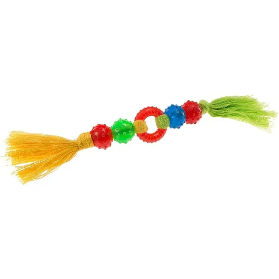 Снимка на Ferplast Chewing toy for dogs - Играчка за кучета за дъвчене от каучук и памук, Ø 3 x 32 см.