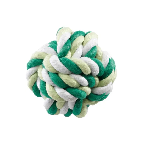 Снимка на Ferplast Cotton Ball M - Кучешка играчка - Памучна топка, 8 см.