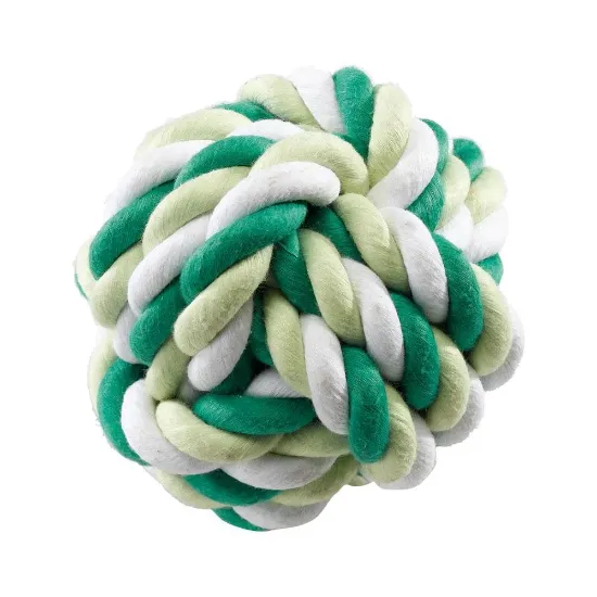 Снимка на Ferplast Cotton Ball L - Кучешка играчка - Памучна топка, 10 см.