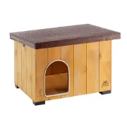 Снимка на Ferplast Kennel Door XL - Пластмасова врата за къщи на кучета, предпазваща и от студ, 35 x 59 см. 2