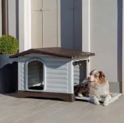 Снимка на Ferplast DogVilla 90 - Луксозна къща за кучета с постелка ,88 x 72 x h 65 см. 1
