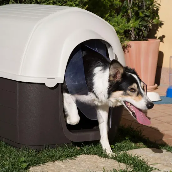 Снимка на Ferplast Kenny Door 01 - Врата за къщи Kenny - прозрачна пластмасова, 19 x 0,2 x h 31 см.