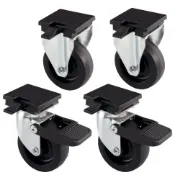 Снимка на Ferplast kit Wheels 4 - Комплект колела за транспортни клетки Atlas Professional and Classic, 4 броя 1