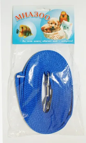 Снимка на Миазоо - Повод за обучение от изкуствена лента, 1.5 см./ 10 метра