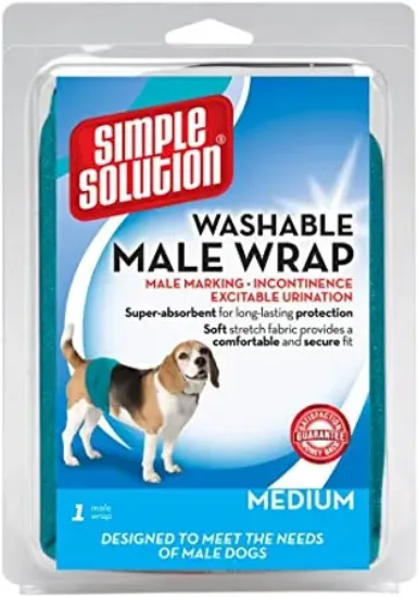 Снимка на Simple Solution M - Mногократен памперс за мъжки кучета 30 - 58 см.