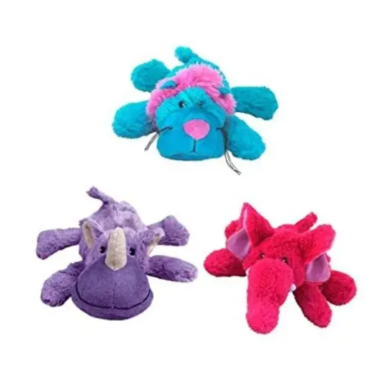 Снимка на Kong Cozies Brights Medium - Кучешка плюшена играчка във форма на различни животни