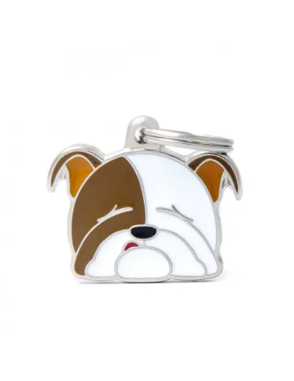 Снимка на My Family Dog Tag ID - Кучешки адресник - порода Английски Булдог