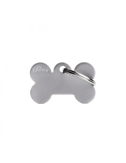 Снимка на My Family ID Tag Basic collection Small Bone- Алуминиев кучешки адресник във форма на кокал