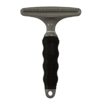 Показвай детайлите за Duvo Plus Dematting Rake - Гребен за разплитане на козина за кучета с ергономична дръжка 1 - MyPetShop.bg Снимка на Duvo Plus Dematting Rake - Гребен за разплитане на козина за кучета с ергономична дръжка 1