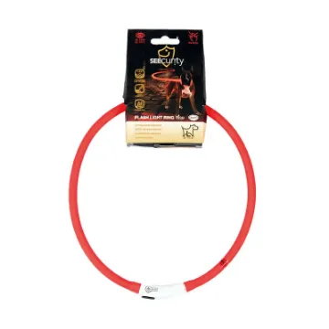 Показвай детайлите за Duvo Plus - Светещ USB нашийник за кучета, 70 см. - червен 1 - MyPetShop.bg Снимка на Duvo Plus - Светещ USB нашийник за кучета, 70 см. - червен 1