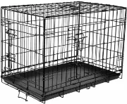 Снимка на Flamingo Dog Cage XXL - Метална транспортна клетка за кучета с две врати, 120 x 76 x 82 см. 1