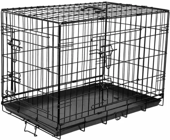 Снимка на Flamingo Dog Cage XXL - Метална транспортна клетка за кучета с две врати, 120 x 76 x 82 см.