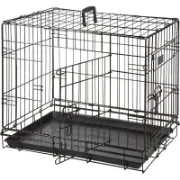 Снимка на Flamingo Dog Cage XXL - Метална транспортна клетка за кучета с две врати, 120 x 76 x 82 см. 2