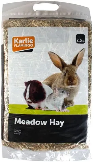Снимка на Flamingo meadow Hay - Допълнителна храна за гризачи - ливадно сено, 2.5 кг.