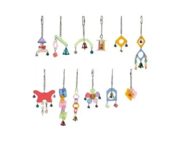Снимка на Flamingo - Играчки за клетка на птици, различни модели, +/- 3 x 3 x 14 см.