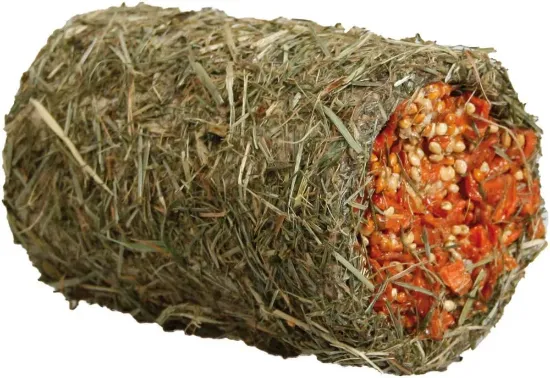 Снимка на Flamingo Nibble Tunnel - Вкусно лакомство за гризачи - тунел с моркови, 165 гр.
