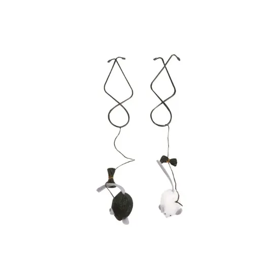 Снимка на Flamingo cat toy - Забавна котешка играчка за закачане, мишка със звук, 6,5 х 4 х 3 см.