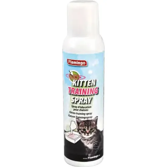 Снимка на Flamingo training spray cat - Спрей за котки за обучение на хигиенни навици, 120мл.