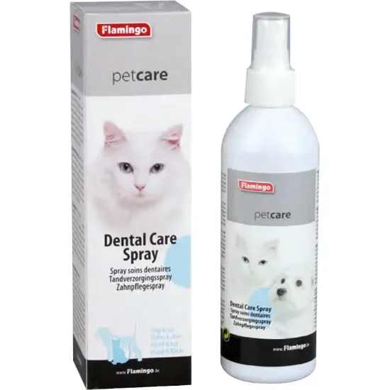 Снимка на Flamingo pet care - Дентален спрей за кучета и котки, 175 мл.