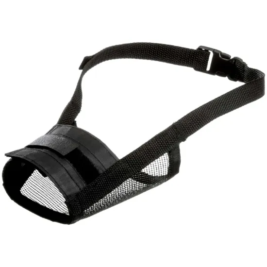 Снимка на Flamingo Muzzle soft Large - Регулируем намордник за кучета, 49-80 см., обиколка на носа - 25-32 см.