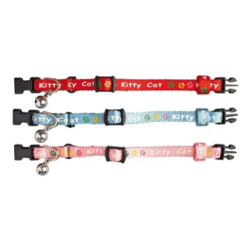 Показвай детайлите за Flamingo Cat collar - Регулируем нашийник за котки, 15-22 см./три цвята/1 брой 1 - MyPetShop.bg Снимка на Flamingo Cat collar - Регулируем нашийник за котки, 15-22 см./три цвята/1 брой 1