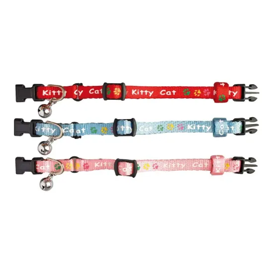 Снимка на Flamingo Cat collar - Регулируем нашийник за котки, 15-22 см./три цвята/1 брой