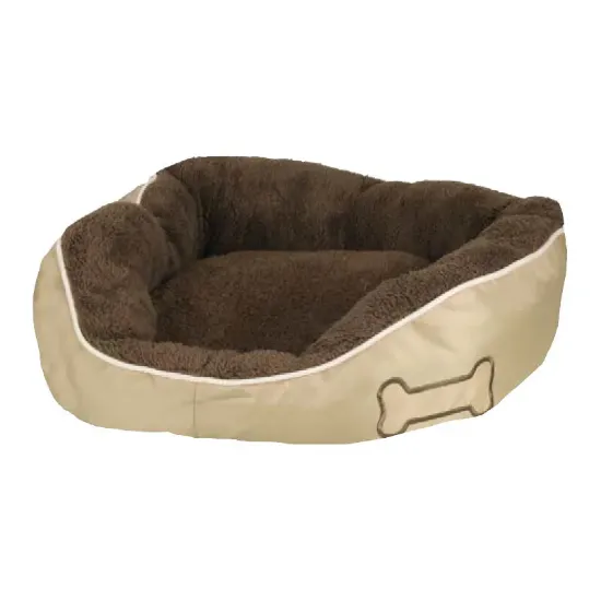 Снимка на Flamingo Bed M - Меко легло за кучета и котки, 63 х 60 х 20см.- кафяво