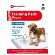 Снимка на Flamingo Puppy Train - Памперс подложка за кучета с феромони ,60/45 см. - 20 броя 1