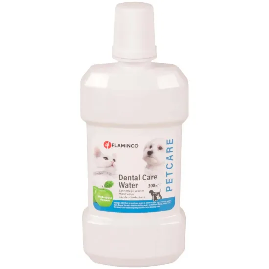 Снимка на Flamingo Dent Care - Дентална вода за кучета и котки, 300 мл.