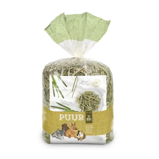 Снимка на Duvo Plus - PUUR - Храна за гризачи, сено с тимотейка 500 гр.