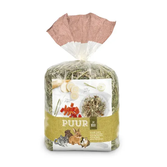 Снимка на Duvo Plus PUUR - Храна за гризачи, сено със зеленчуци , 500 гр.