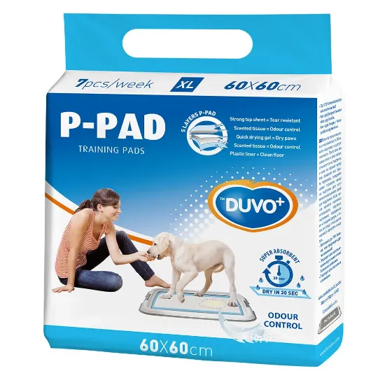 Снимка на Duvo Plus P-pad XL - Подложки памперс за кучета , 60/60 см. - 50 броя